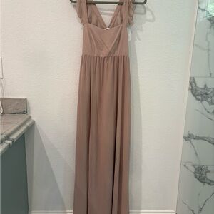 Show me your Mumu chiffon Maxi Dress